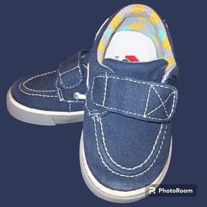🎈See Kai Run Navy Blue Sneakers Size 6 Canvas Boat Shoes